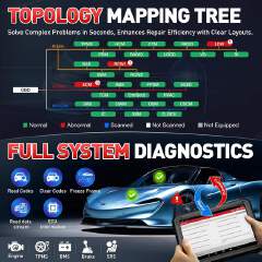 LAUNCH X-431 PRO3S+ ELITE Version 10.1" Tablet OBD2 Scanner Built-in DoIP CAN FD FCA Autoauth PK PRO3S+ V5.0