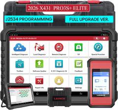 LAUNCH X-431 PRO3S+ ELITE Version 10.1" Tablet OBD2 Scanner Built-in DoIP CAN FD FCA Autoauth PK PRO3S+ V5.0