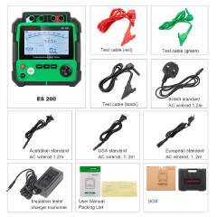 LAUNCH ES200 Electric Vehicle Insulation Resistance Tester 5000V EV Battery Safety Diagnostic Tool