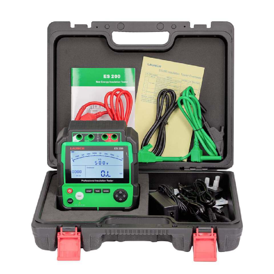 LAUNCH ES200 Electric Vehicle Insulation Resistance Tester 5000V EV Battery Safety Diagnostic Tool