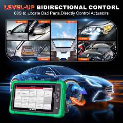 LAUNCH CRP919EV New Auto Diagnostic Tool WiFi-enabled Plastic Analyzer for Tesla BYD New Energy Vehicles Car Diagnosis
