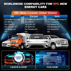 Global Version LAUNCH X431 PRO3S+ EV No IP Limited 2 Years Free Update Electric Car Scanner with High Voltage Battery Diagnosis