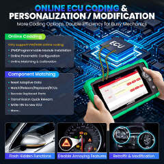 LAUNCH CRP919EV New Auto Diagnostic Tool WiFi-enabled Plastic Analyzer for Tesla BYD New Energy Vehicles Car Diagnosis