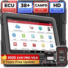 Launch X431 Pro V5.0 Free VAG Guided Function X431 Launch Scanner for 2017& Later FCA Cars Launch Diagnostic Machine
