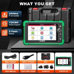 LAUNCH CRP919EV New Auto Diagnostic Tool WiFi-enabled Plastic Analyzer for Tesla BYD New Energy Vehicles Car Diagnosis