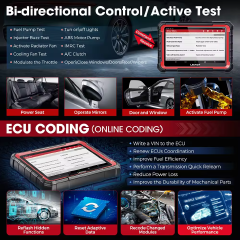 LAUNCH X431 PRO Elite Bidirectional Scan Tool CANFD DOIP ECU Coding FCA Auto Auth Full System 38+ Resets OBD2 Scanner