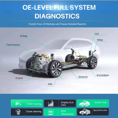 Global Version LAUNCH X431 PRO3S+ EV No IP Limited 2 Years Free Update Electric Car Scanner with High Voltage Battery Diagnosis