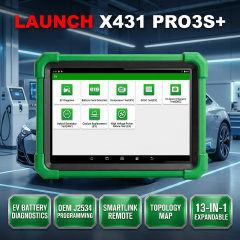 Global Version LAUNCH X431 PRO3S+ EV No IP Limited 2 Years Free Update Electric Car Scanner with High Voltage Battery Diagnosis