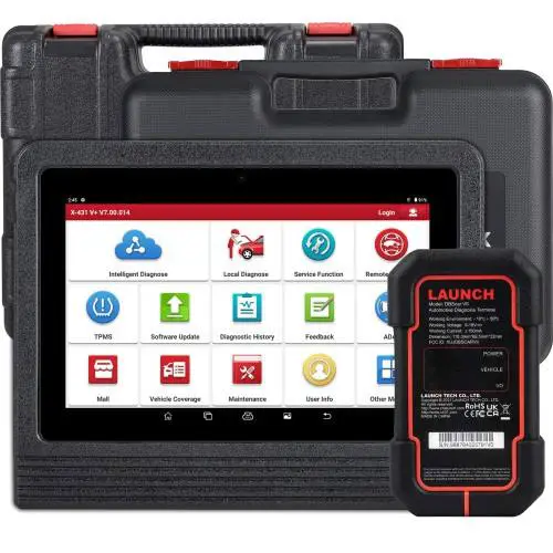 LAUNCH X431 PRO3 V+ 5.0 Full System OBD2 Diagnostic Scanner, Bidirectional Control, ECU Coding, CAN FD DoIP, 37+ Reset Services, Full Brand Vehicle Coverage
