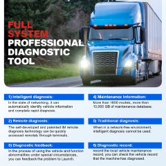 Launch X431 V+ SmartLink HD 24V Truck Diagnostic Scanner Automotive Obd Obd2 Car Diagnostic Tools