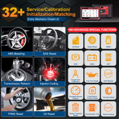LAUNCH X431 PRO Elite Bidirectional Scan Tool CANFD DOIP ECU Coding FCA Auto Auth Full System 38+ Resets OBD2 Scanner