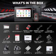 LAUNCH X431 PRO3 V+ 5.0 Full System OBD2 Diagnostic Scanner, Bidirectional Control, ECU Coding, CAN FD DoIP, 37+ Reset Services, Full Brand Vehicle Coverage