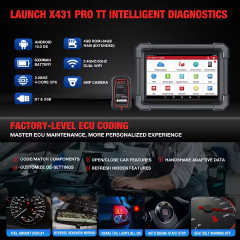 Launch X431 PRO TT Elite Bi-directional Control Scan Tool DBSCar VII Connector OBD2 Scanner Code Reader