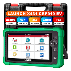 LAUNCH CRP919EV New Auto Diagnostic Tool WiFi-enabled Plastic Analyzer for Tesla BYD New Energy Vehicles Car Diagnosis