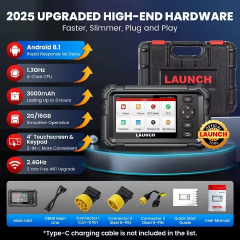 LAUNCH CRP129HD with DPF Regen Injector Cutoff Full System Diagnostic Scan Tool Car Diagnostic Tool for Heavy Duty Truck