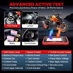 LAUNCH CRP129MT Bike/Motorcycle Diagnostic Scanner for Harley Honda Kawasaki Ducati Yamaha KTM Motorcycle Repair