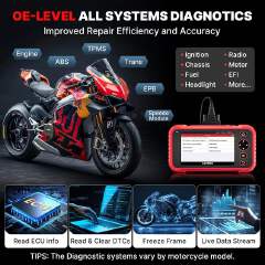 LAUNCH CRP129MT Bike/Motorcycle Diagnostic Scanner for Harley Honda Kawasaki Ducati Yamaha KTM Motorcycle Repair