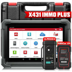 LAUNCH X431 IMMO PLUS Obd2 Car Scanner with X-PROG3 and DBScar VII Key Programming ECU Coding Car Diagnostic Tools for All Cars