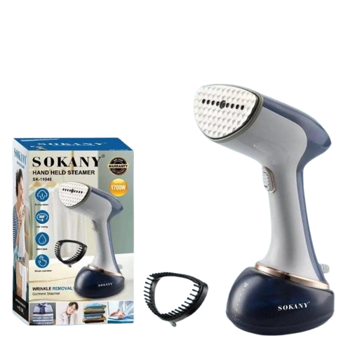 Sokany Handheld Garment Steamer Portable Clothes Steamer – Fast Heat-Up Wrinkle Remover for Suits, Dresses, Curtains and Upholstery