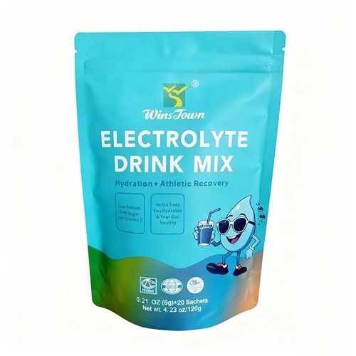 Winstown Electrolyte Drink Mix – Hydration & Athletic Recovery (120g) Zero Sugar