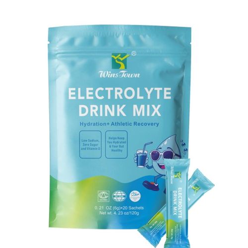 Winstown Electrolyte Drink Mix – Hydration & Athletic Recovery (120g) Zero Sugar
