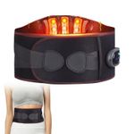 Rechargeable Heating & Vibration Waist Belt – 3 Heat Levels, Back Pain & Cramp Relief