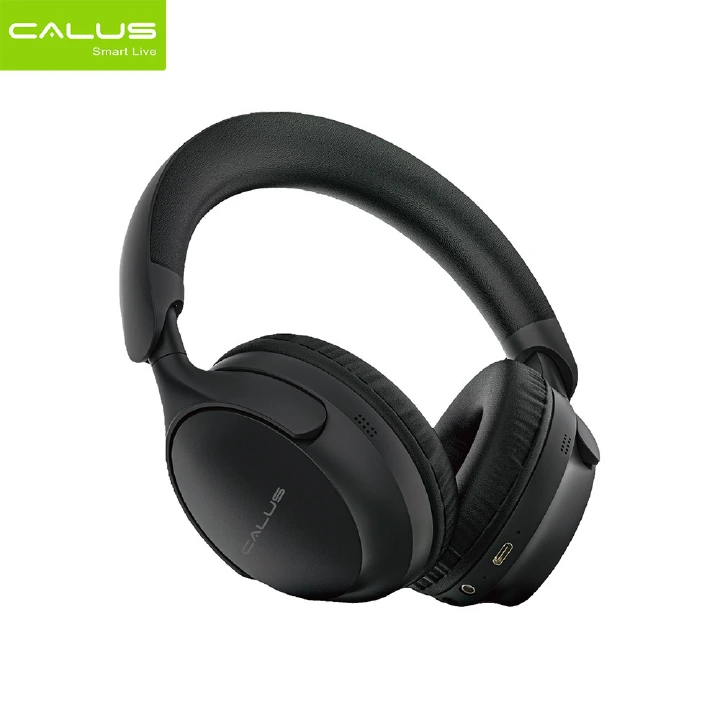 CALUS H87D Wireless Bluetooth Headphones V5.4 ANC Head-Mounted Headset | 70H Playtime | Type-C Charging | Low Latency