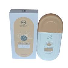 ESTELIN Sunscreen Cream (100g) All-In-One Multi-Defense Tinted SPF 100 PA+++ Sunblock UVA UVB Protection