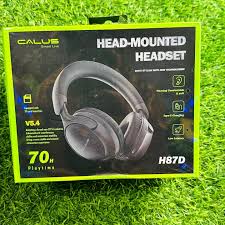 CALUS H87D Wireless Bluetooth Headphones V5.4 ANC Head-Mounted Headset | 70H Playtime | Type-C Charging | Low Latency