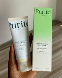PURITO SEOUL Oat-in Calming Gel Cream 100ml / 3.38 fl. oz. Soothing Facial Gel Cream with Oat Seed Water
