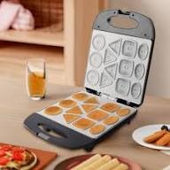 Sokany 1400W Electric Biscuit Maker - Non-Stick Mini Cake & Cookie Baking Machine with Multi-Shape Moulds