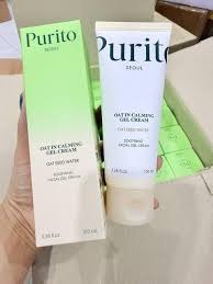 PURITO SEOUL Oat-in Calming Gel Cream 100ml / 3.38 fl. oz. Soothing Facial Gel Cream with Oat Seed Water