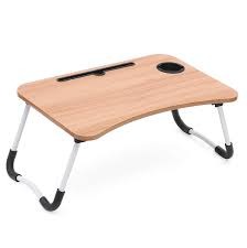 Multipurpose Foldable Laptop Table – Adjustable Portable Computer Desk with Stable Legs, Ergonomic Work Surface, Compact Bed Sofa Study Table for Home, Office, Reading and Travel