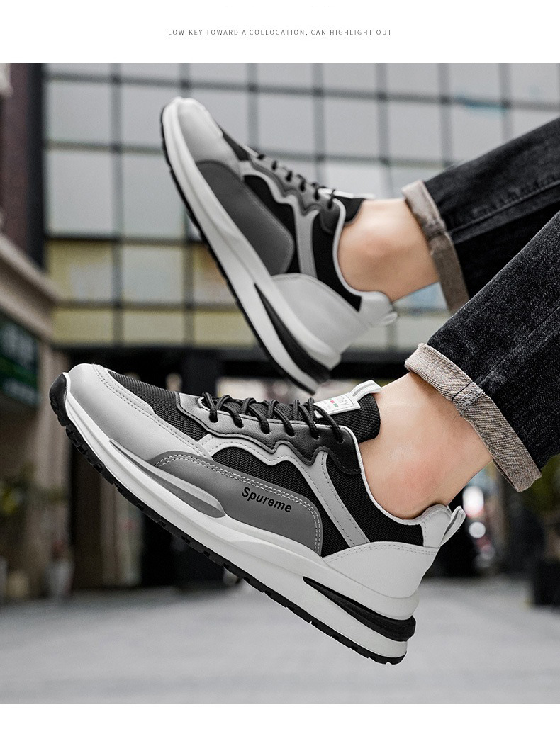 Kenpace Men Sports Running Shoes Fashion Sneakers Jogging Trainers mesh Breathable Comfortable Casual Walking hiking Shoes rubber sole durable arch Support for Work,Outdoor Travel,Sports,Daily Wear