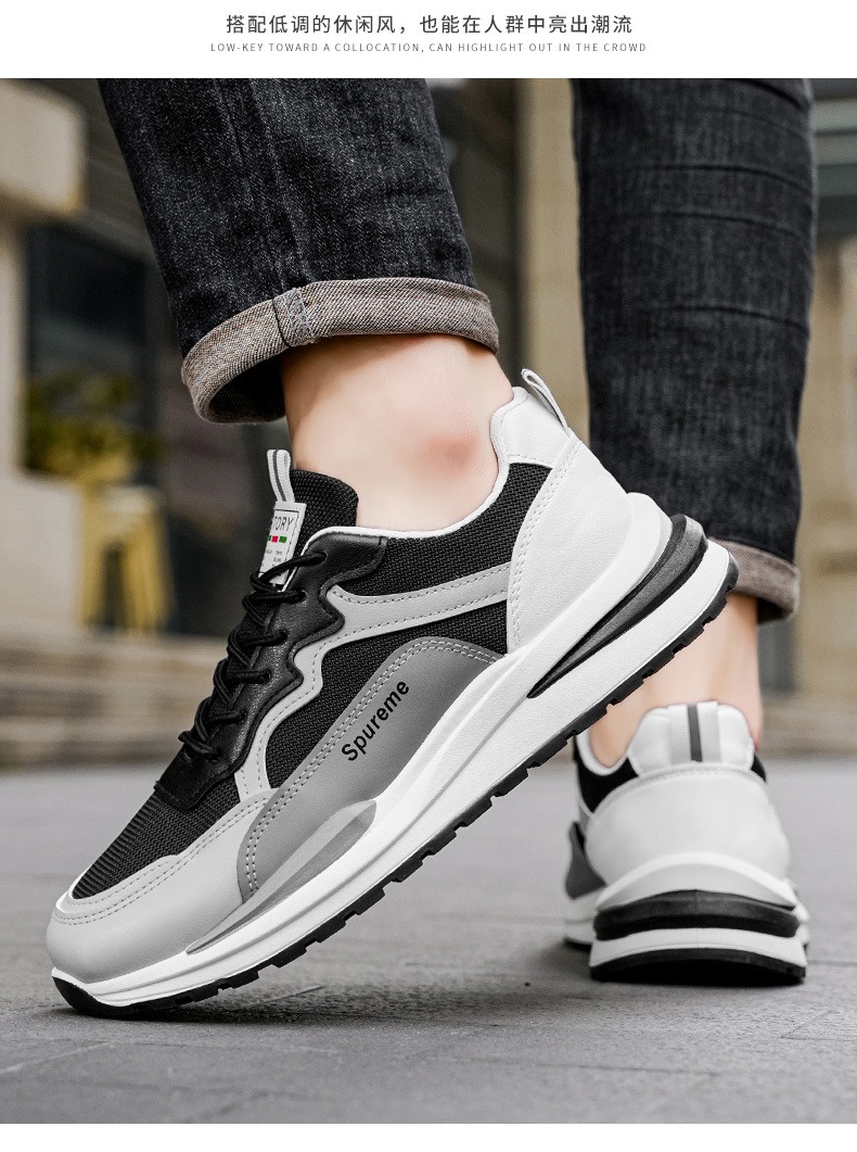 Kenpace Men Sports Running Shoes Fashion Sneakers Jogging Trainers mesh Breathable Comfortable Casual Walking hiking Shoes rubber sole durable arch Support for Work,Outdoor Travel,Sports,Daily Wear