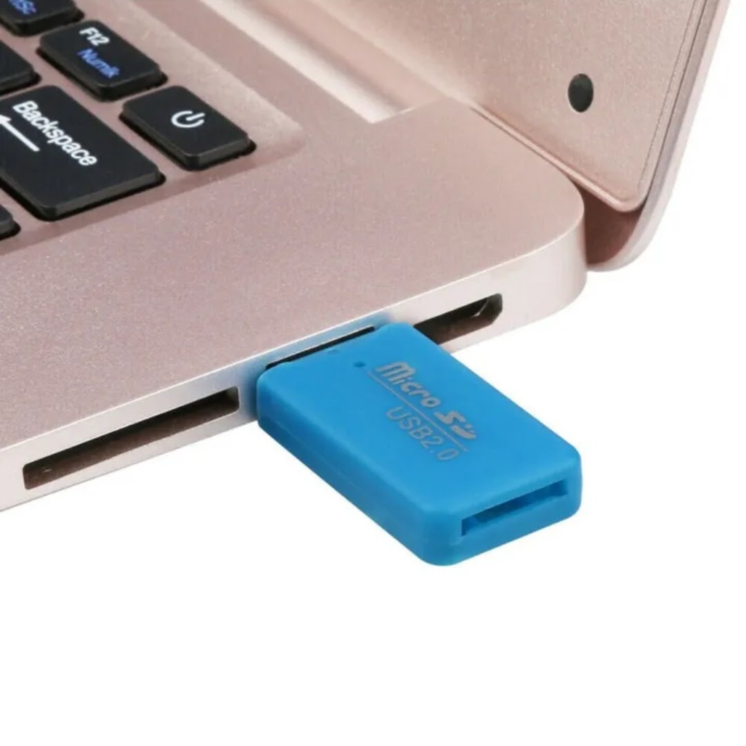 Micro SD Card Reader TF Card Reader USB 2.0 Adapter High speed, 480Mbs Plug And Play Memory Card Adapter T-Flash SDHC Compatible For PC Laptop Camera Android Portable Mini