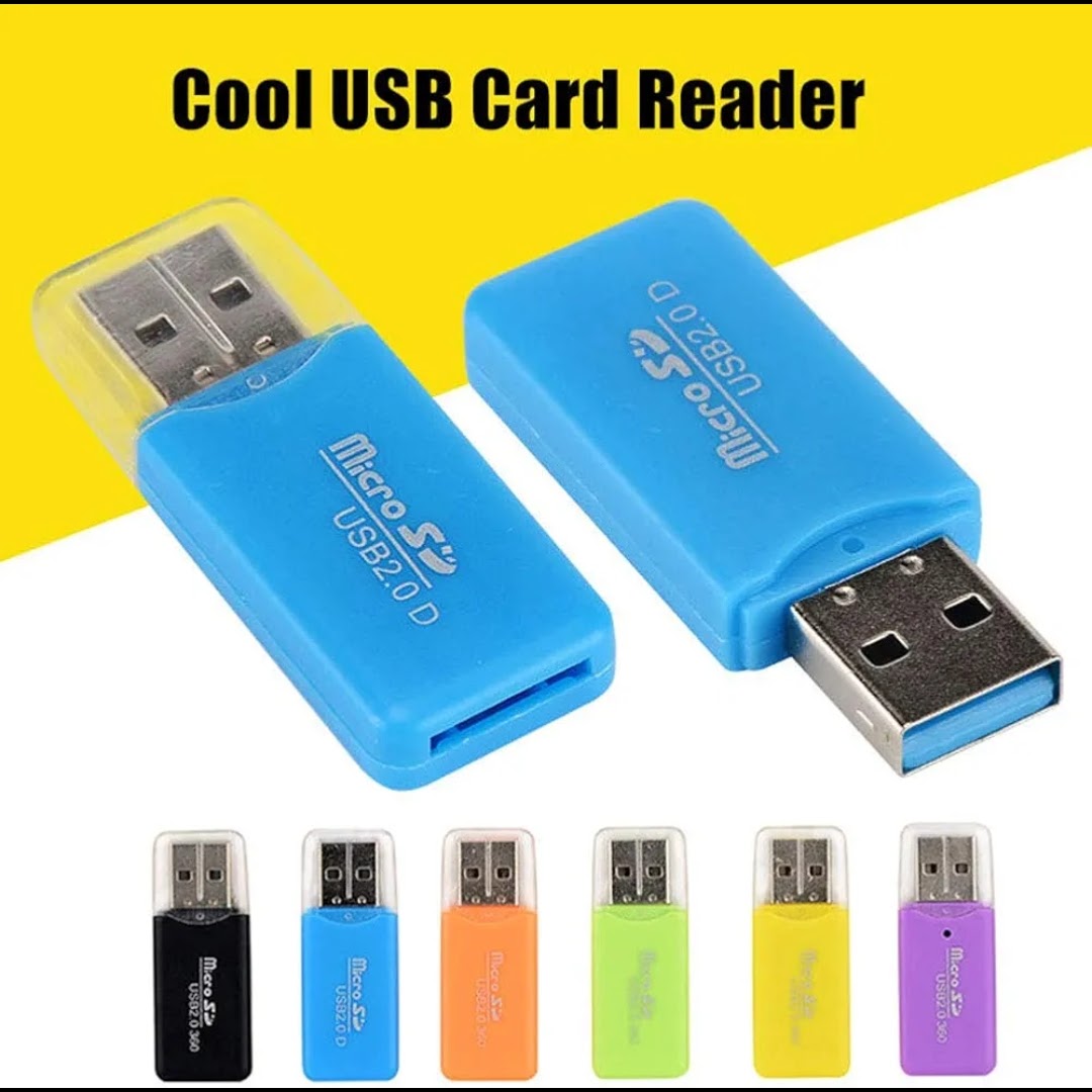 Micro SD Card Reader TF Card Reader USB 2.0 Adapter High speed, 480Mbs Plug And Play Memory Card Adapter T-Flash SDHC Compatible For PC Laptop Camera Android Portable Mini