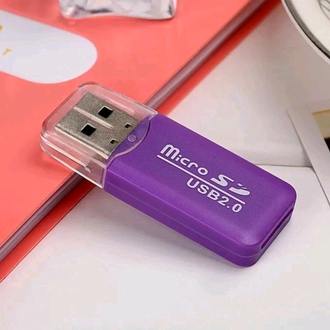 Micro SD Card Reader TF Card Reader USB 2.0 Adapter High speed, 480Mbs Plug And Play Memory Card Adapter T-Flash SDHC Compatible For PC Laptop Camera Android Portable Mini