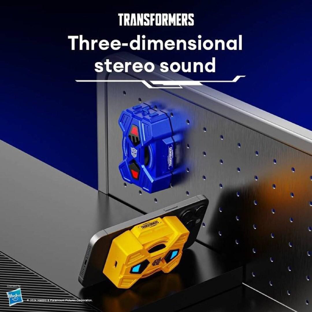 TF-Y15 Portable Magnetic Bluetooth Speaker Wireless Portable Mini Bluetooth Speaker Built-in Phone Magnet Mount Stand Multi-Color RGB LED lights 360 Audio Pocket-Sized for Phone/PC/Laptop/TV
