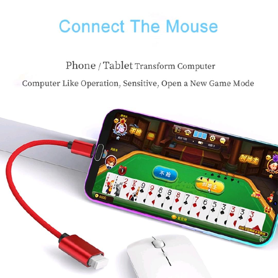 High-Speed Type-C OTG Cable – USB-C Male to USB 3.0 Female Adapter for Android Phones, Tablets, Laptops & Flash Drives