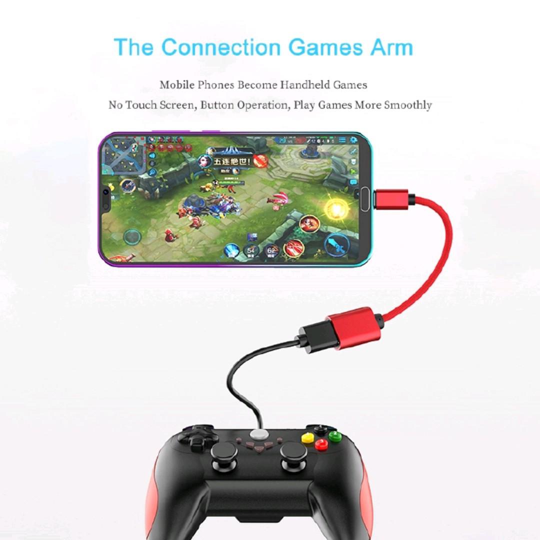 High-Speed Type-C OTG Cable – USB-C Male to USB 3.0 Female Adapter for Android Phones, Tablets, Laptops & Flash Drives