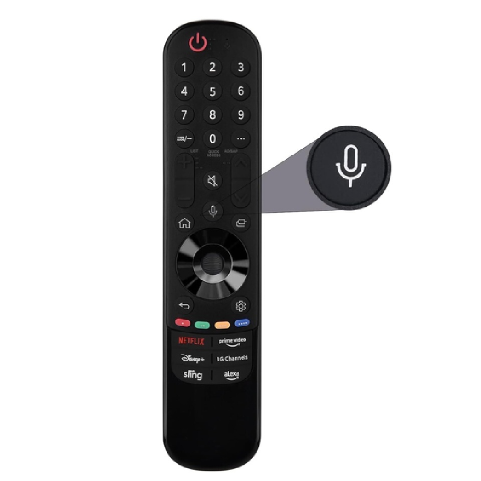 Replacement Universal MR23GA Voice Magic Television Remote Work for LG 2019-2024 UHD OLED QNED NanoCell 4K 8K Smart TV