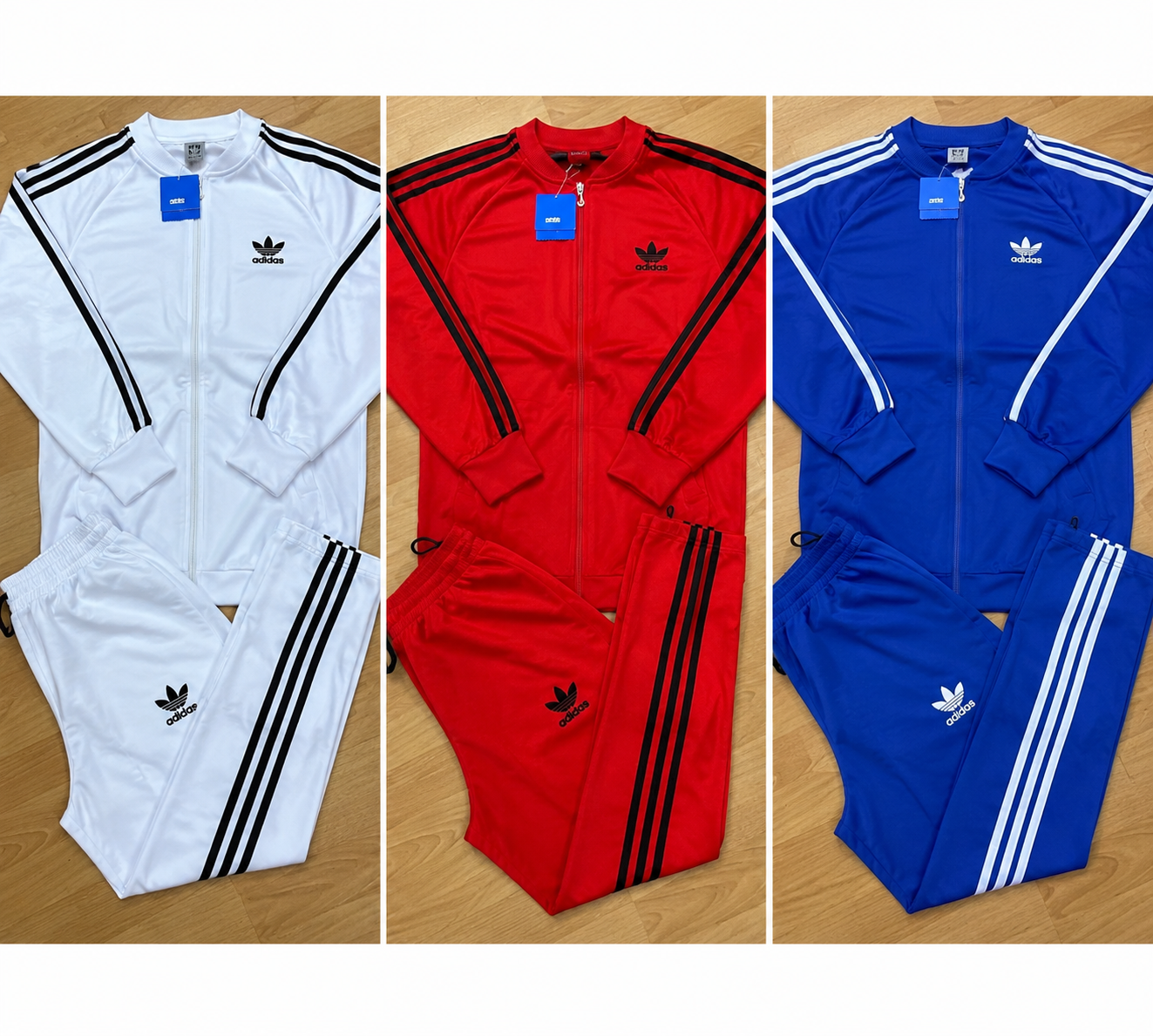 Premium Classic Tracksuit Set - Classic Black & White Unisex Sports Jacket & Joggers Sweatsuit - Premium Athletic Streetwear-Men'S Clothing Tops Jackets Casual Jacket