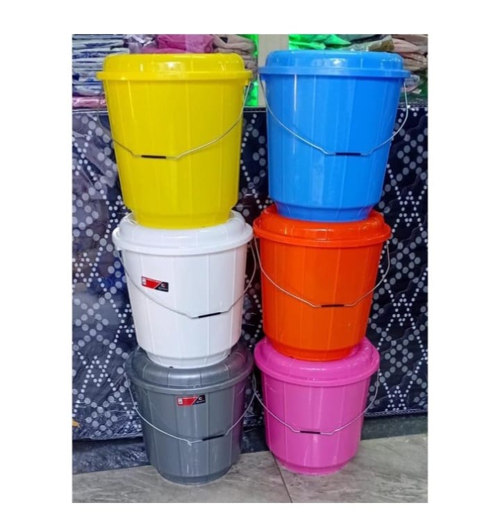 ADIX Plastic Bucket – 20 Litres✔️ Strong & durable plastic body ✔️ Metallic handle for firm grip ✔️ Ideal for everyday home & commercial use 👉 Reliable • Long-lasting • Affordable