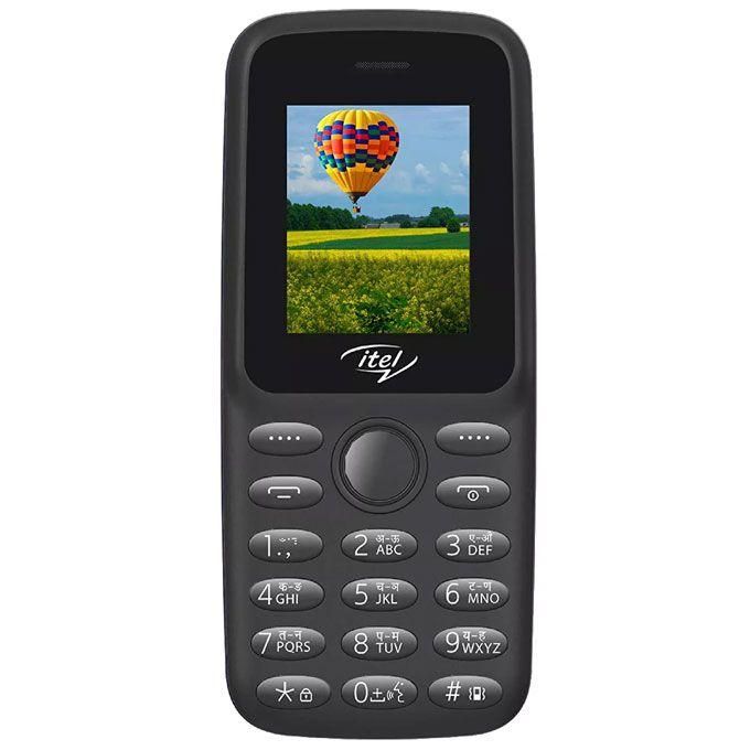 Itel 2163 Wireless FM Radio Torchlight Dual SIM Keypad Phone with Long Battery Life – Big Screen, Loud Speaker (2YRs WRTY)