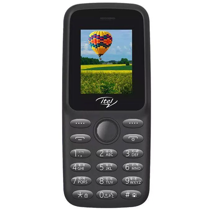 Itel 2163 Wireless FM Radio Torchlight Dual SIM Keypad Phone with Long Battery Life – Big Screen, Loud Speaker (2YRs WRTY)