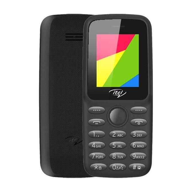 Itel 2163 Wireless FM Radio Torchlight Dual SIM Keypad Phone with Long Battery Life – Big Screen, Loud Speaker (2YRs WRTY)