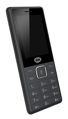 Itel 5033 Feature Phone with Dual Camera & Quick-Access Flashlight. 1 extra Battery, 500 txt messages.