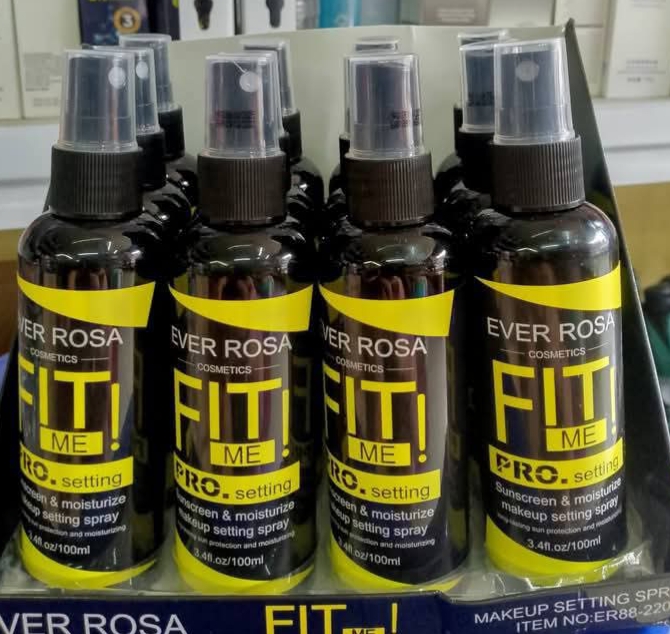 Ever Rosa Fit Me Pro Makeup Setting Spray Sunscreen & Moisturizing (100ml) view 4