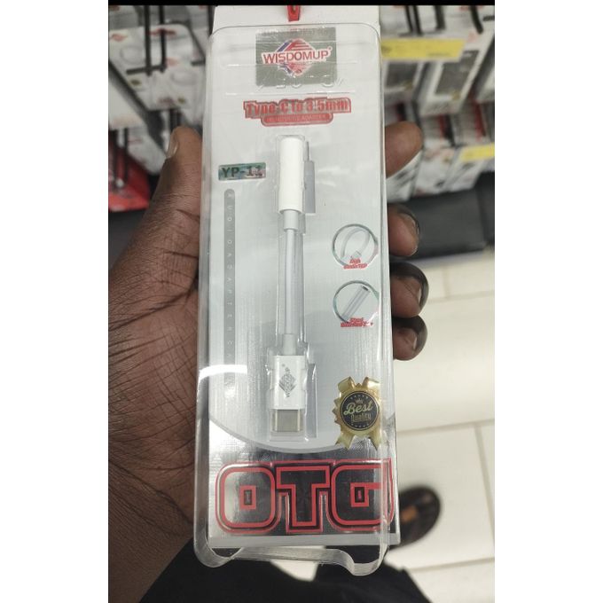 Gadget Type-C to Headphone Adapter OTG DAC Audio Converter for Android Phones & iPhone 15,16,17,18